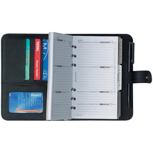 bind Agenda modèle 17501-1, format A7, sans calendrier, noir