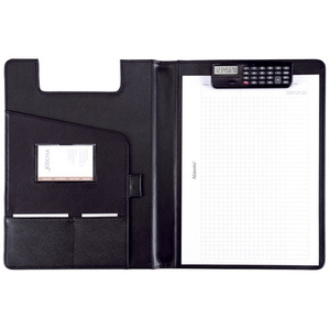 Alassio Conférencier 'BRESCIA', A4, similicuir, noir