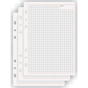 bind Fiche de rechange pour notes Manager, A5, ligné