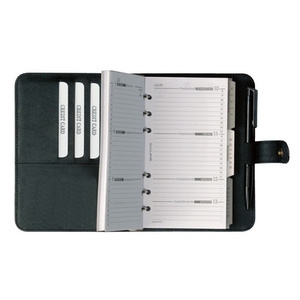 bind Agenda modèle 16501, A6, calendrier 2025, noir