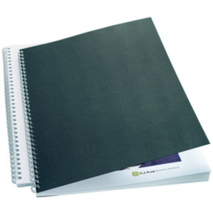 GBC Couverture de reliure aspect toilé, A4, 250 g/m2