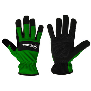 Bradas Gants de travail verde, noir/vert, XXL