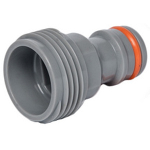 Bradas Adaptateur WHITE LINE, filetage extérieur 1/2', gris