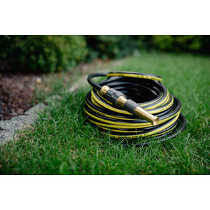 Bradas Tuyau d'arrosage BLACK COLOUR, 3/4', noir/jaune, 50 m