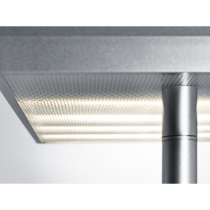 Hansa Lampadaire à LED Maxlight, hauteur: 1.900 mm, argent