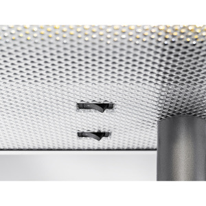 Hansa Lampadaire à LED Maxlight, hauteur: 1.900 mm, argent