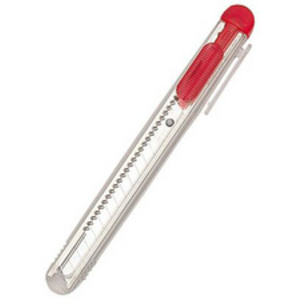 NT Cutter iA-120P, boîtier en plastique, rouge-transparent