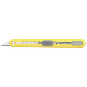 NT Cutter A553P, boîtier en plastique, jaune