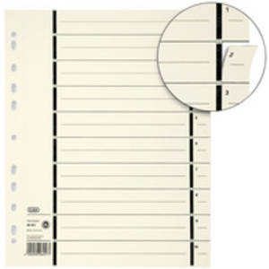 ELBA Intercalaires avec perforation, format A4 extra large