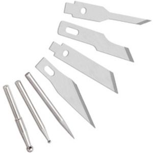 WEDO Lames de rechange pour scalpel, machette, dans une