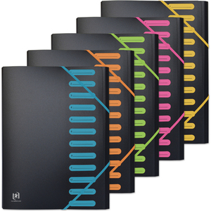 Oxford Trieur 'for Students', 12 compartiments, A4, assorti