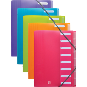 Oxford Trieur 'ELBA School Life', 8 positions, A4, PP