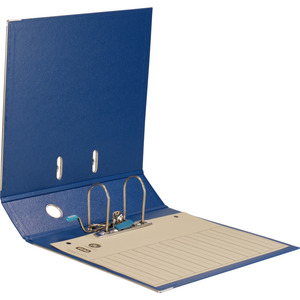 ELBA Classeur rado plast, largeur de dos: 80 mm, bleu, A4