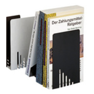 MAUL Serre-livres (L)140 x (P)140 x (H)85 mm, blanc