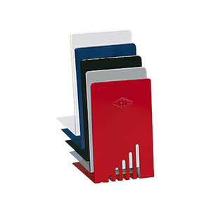 WEDO Serre-livres, (L)140 x (P)140 x (H)120 mm, gris lumière