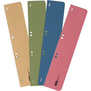 ELBA chemise à oeillet A4 en carton manile, 250 g/m2, bleu,