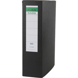 ELBA porte-documents A4, capacité 80 mm, noir