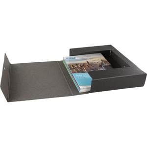 ELBA porte-documents A4, capacité 80 mm, noir