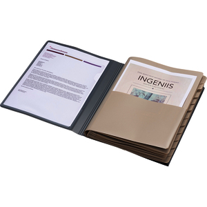 Oxford for Business Trieur, A4, compartiment 1-12, gris