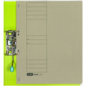 ELBA Chemise à oeillets en carton, gris, rabat sur la face