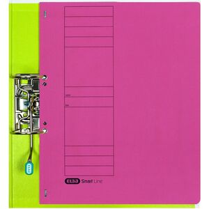 ELBA Chemise à oeillets en carton, rouge, rabat sur la face