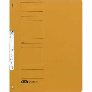 ELBA Chemise à crochets, en carton, jaune