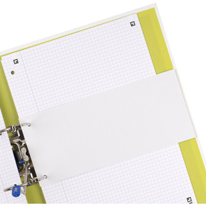 Oxford Intercalaires en carton, pour format A4, blanc