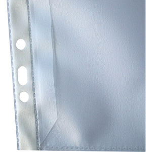 Oxford Pochette perforée avec rabat, A4, PP, 0,12 mm