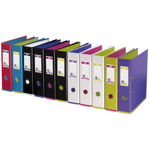 Oxford Classeur myColour, dos 80 mm, vert clair / rose