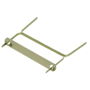 ELBA Attache simple en métal, laquée en couleur laiton