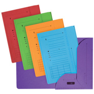 Oxford Chemise sous-dossier ULTIMATE, 2 rabats, A4, bleu