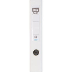 ELBA Classeur rado plast, largeur de dos: 50 mm, A4, blanc