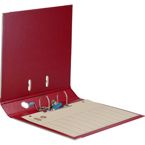 ELBA Classeur rado plast, largeur de dos: 50 mm, A4, rouge