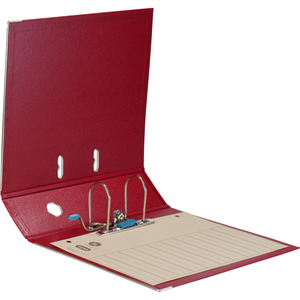 ELBA Classeur rado plast, largeur de dos: 80 mm, A4, rouge