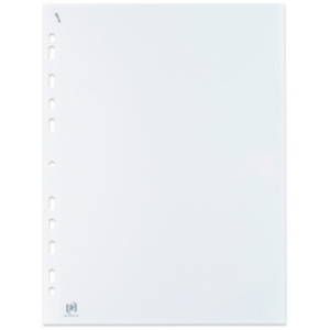 Oxford Pochette perforée Economy Quick'In, A4, transparent