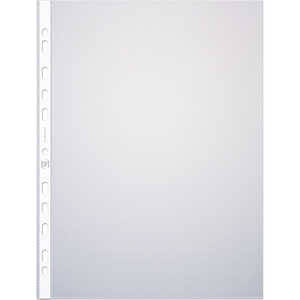 Oxford Pochette perforée Standard, A4, PP, transparent