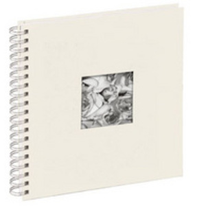 PAGNA Album photo à spirale 'passepartout', blanc