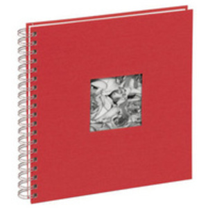 PAGNA Album photo à spirale 'passepartout', rouge