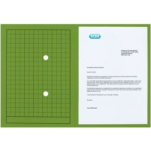 ELBA chemise, A4, carton manille, vert