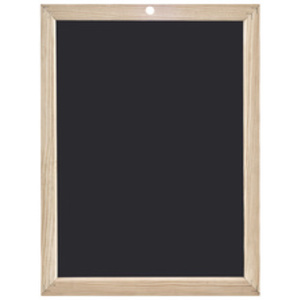 Wonday Ardoise en bois, uni, (l)260 x (H)340 mm, noir