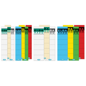 ELBA Etiquette pour dos de classeur 'ELBA RADO' - chamois