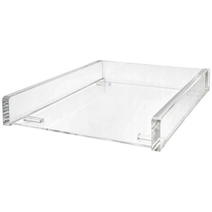 WEDO Corbeille à courrier 'cristallic', A4, transparent