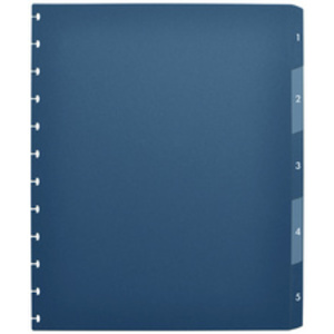 Oxford Intercalaires vario-zipp, 5 touches, 245 x 316 mm