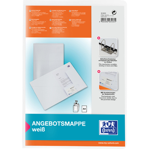 Oxford Chemise offre spéciale image+, avec pochette A4