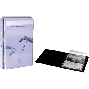 Oxford Pochettes à soufflet, A4, PP, 0,2 mm  - 58847