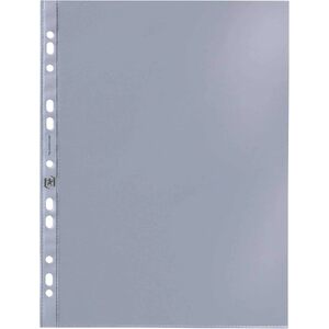 Oxford Pochette perforée Standard, A4, PP, 0,09 mm, grainé