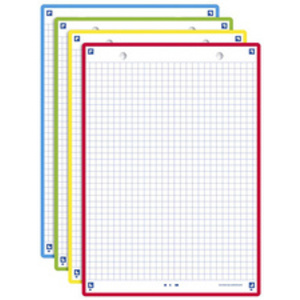 Oxford Fiches bristol REVISION 2.0, A6, bord de couleur