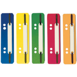 ELBA Relieurs à lamelle, PP, blanc, courts, 35 x 150 mm