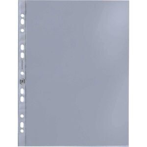 Oxford Pochette perforée, A4, PP, 0,06 mm, transparent