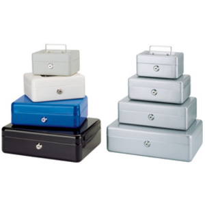 MAUL Caisse à monnaie, (L)152 x (P)125 x (H)81 mm, blanc  - 61251